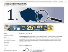 Tablet Screenshot of nemovitosti-nahlizeni-katastr.cz